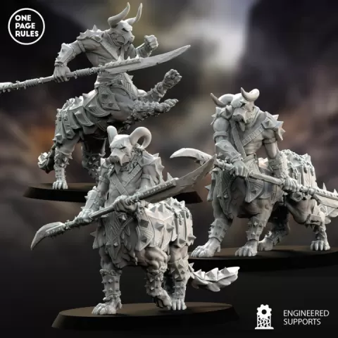 Ndwari Centaurs - Beastmen by One Page Rules