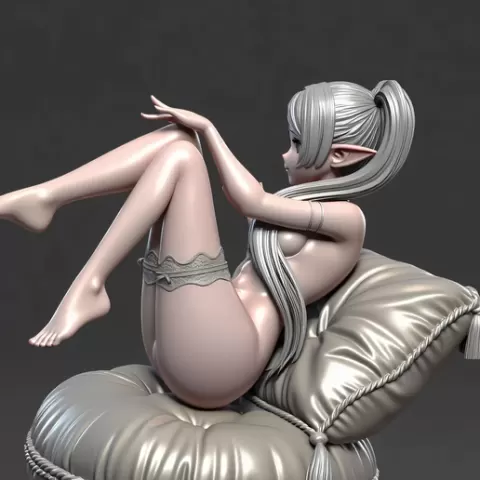 Frieren Beyond Journey’s End STL – Anime 3D Print Figure | Dada Studio Style | High Detail Resin Model (300mm / 450mm / 550mm)