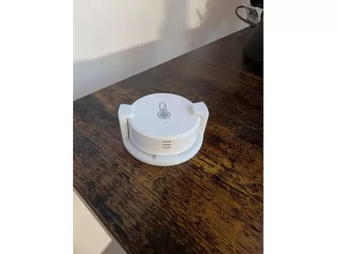Temperature sensor wall mount holder