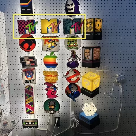 3 MTV Retro Night Lights (Bambu only)