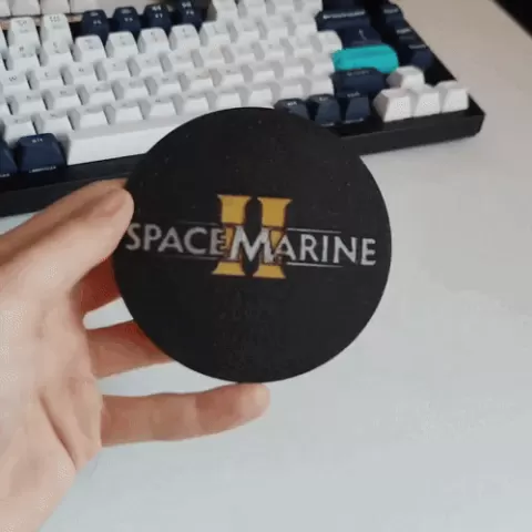 Space Marine 2 coaster for SnapCoast