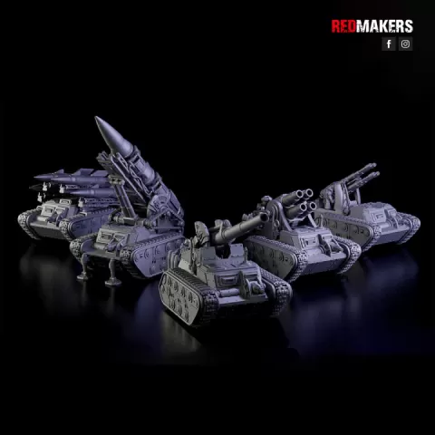 Self-propelled artillery - Imperial Force by RedMakers