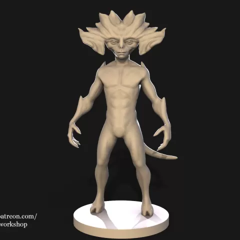 Alien demon by WarehouseWorkshop
