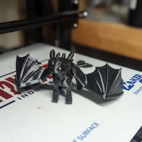 Flexi Toothless Dragon