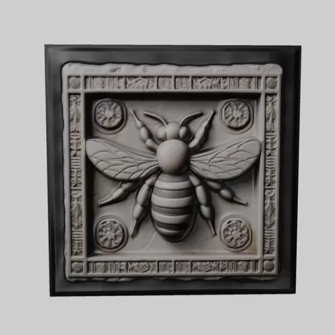 Bee Animal for CNC Router Laser & 3D Printer