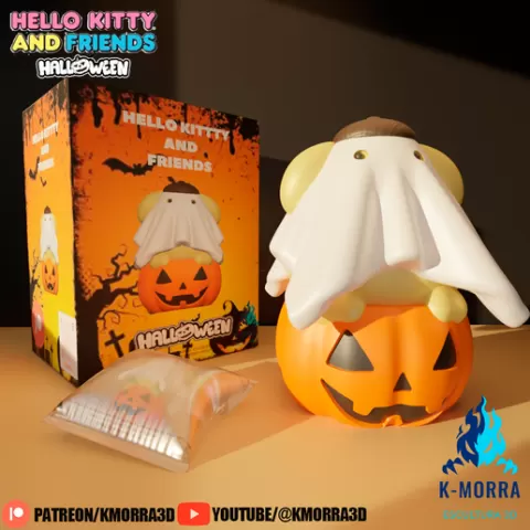 pompompurin Candy Bucket Halloween