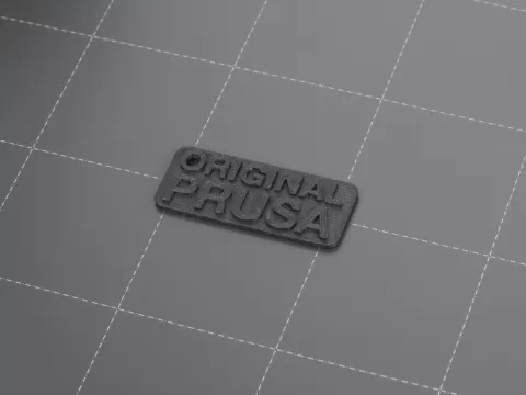 Prusa Keychain - sample model
