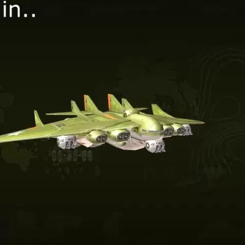 Battalion Wars 2 Western Frontier Strato Destroyer