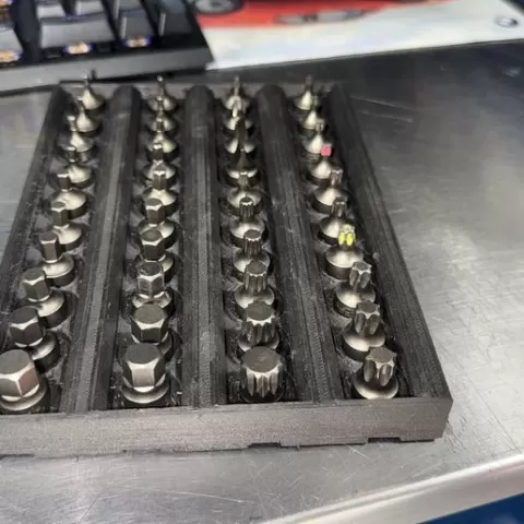 40pc Stubby socket tray