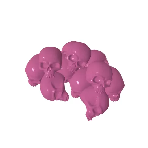 Skull pile