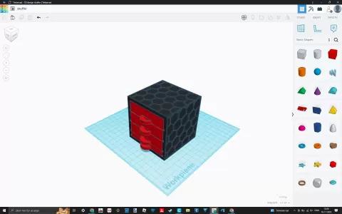 Small storage box - 3D Master