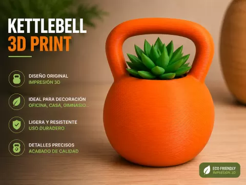 Kettlebell con Planta