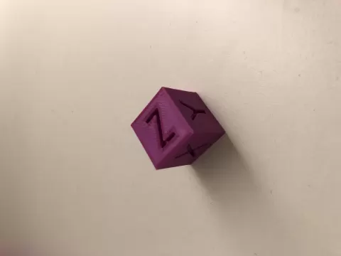 XYZ-10mm Calibration Cube