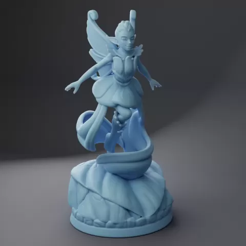 Fairy Sprite ( Female Fae / Faerie / Fey with Variants ) by Twin Goddess Miniatures