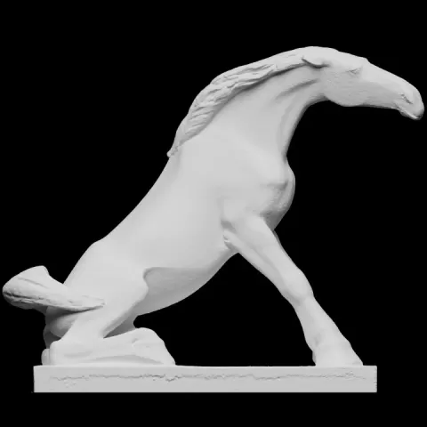 Horse getting up by Noe 3D