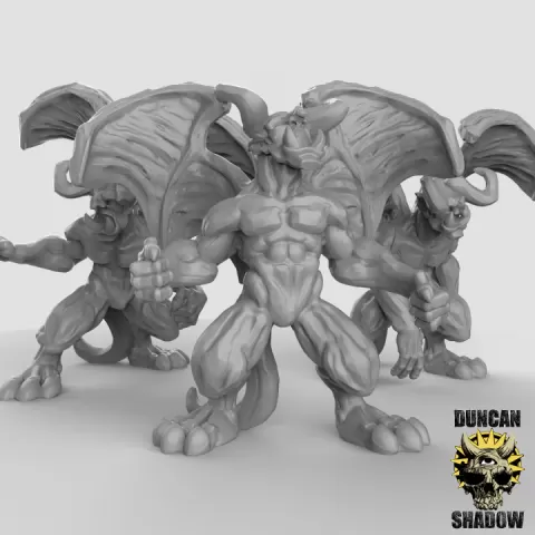 Gargoyles (Pre Supported) by Duncan Shadow
