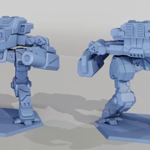 Combat Robot Gamma by Joel DeRossett