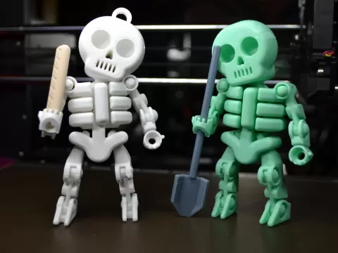 Articulated Skeleton Toy