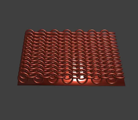 Mini Chainmail Armor Patch (120x80)