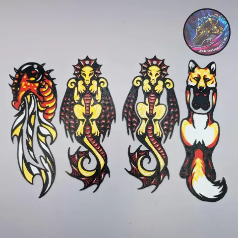 Illustrated Bookmark Set