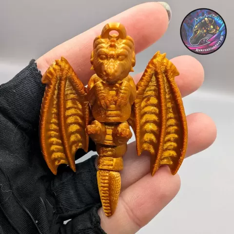 Dragon Wiggle Keychain