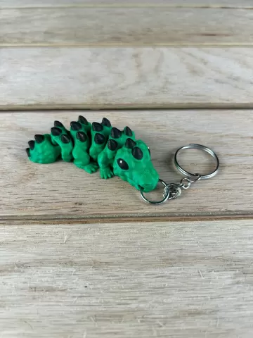 Gator Dragon Mini with Solid Legs keychain
