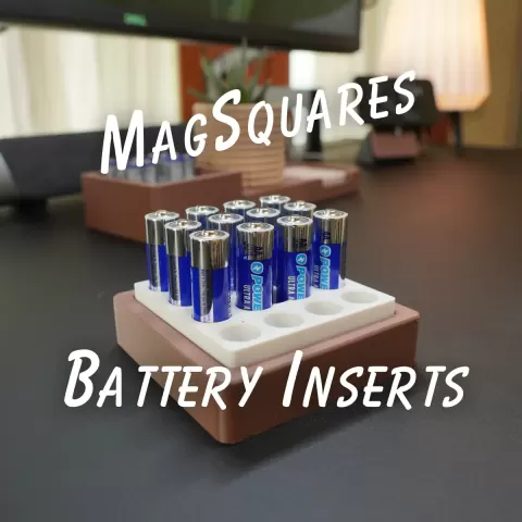 Battery Inserts - MagSquares