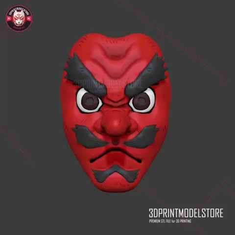 Demon Slayer Mask Sakonji Urokodaki - Kimetsu no Yaiba - 3DPRINTMODELSTORE
