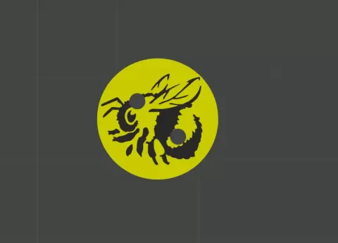 Bee Button 3.stl