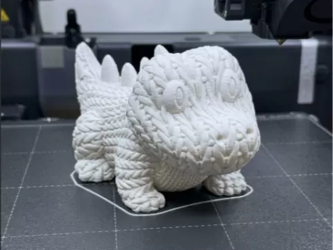 Cute Amigurumi Baby Crocodile