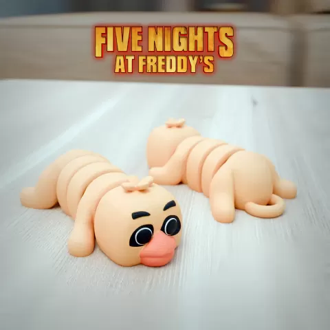 CHICA FIVE NIGHTS AT FREDDY’S ARTICULATED KEYCHAIN FUNKO POP - Raffaellzito
