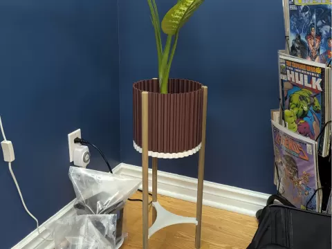 Midcentury Modern Planter | Flower Pot