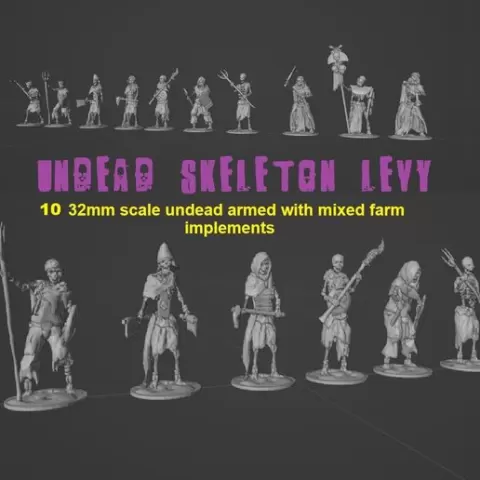undead skeleton levys