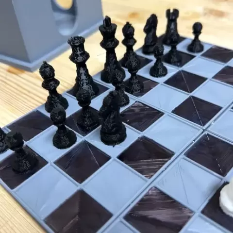 Pixel Chess Portable Chess Set - Personal