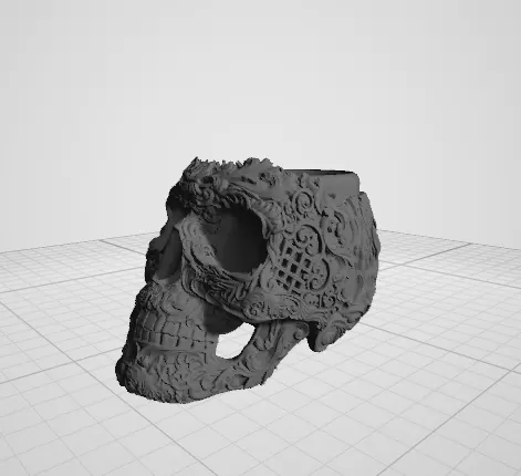 skull gourd