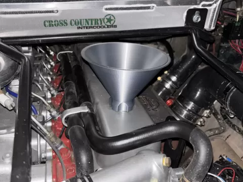 Nissan Patrol TD42 Threaded Funnel
