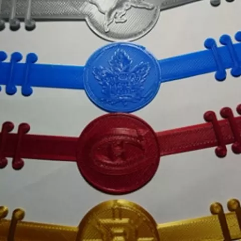 Mask Straps for Highlighting Logos by Kyle