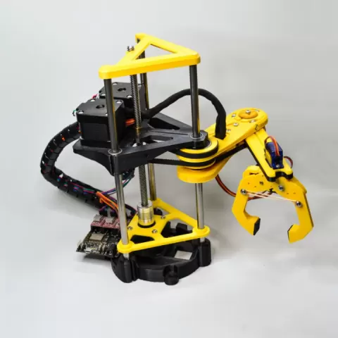 Arduino Robotic Arm (OPEN SOURCE) + Python control APP + EXTRAS by JJROBOTS.com