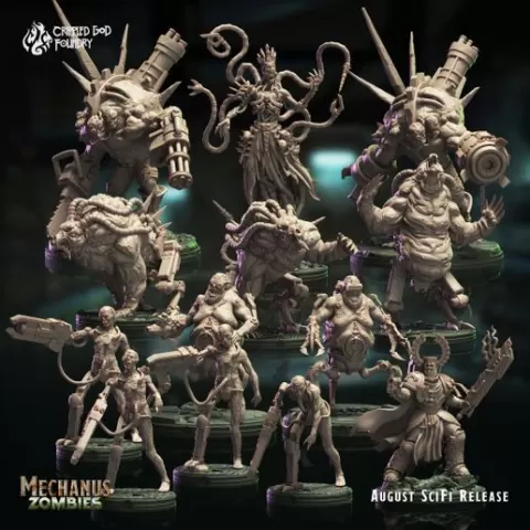 Mechanus Zombies - August 24 SciFi Bundle