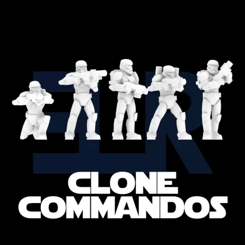 Clone Commandos (6mm) by ELR Minis