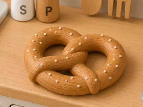 Brezel Kinderküche Montessori Rollenspiel