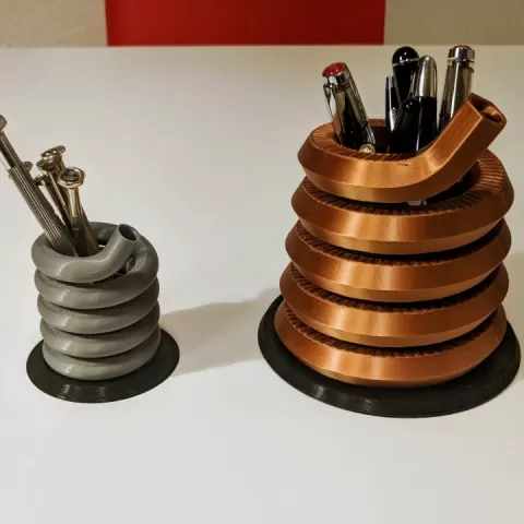 Pen or Tool Stand / Spring Design by Blech Eimer