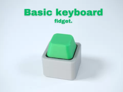 Basic keyboard fidget (1x1)