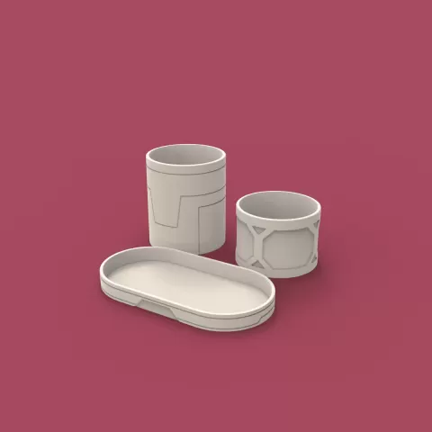 Sci-Fi table organizer
