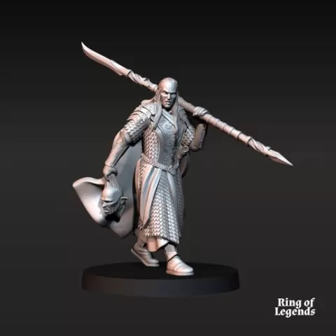 Wood Elf Captain | Wood Elves | Fantasy | Ring of Legends