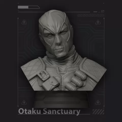DeadPool Figure - Free 3D print model