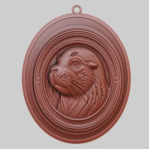Seal pup Animal Pendant Seal pup Animal Necklace for CNC Router Laser & 3D Printer