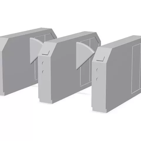 HO Scale Ticket Gates