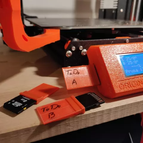 SD card label by Jens Dittmar