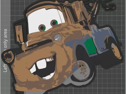 Tow Mater Lightbox